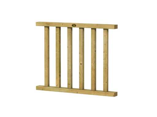 Vuren hekwerk t.b.v. buitenverblijf - 101x80 cm (5x)