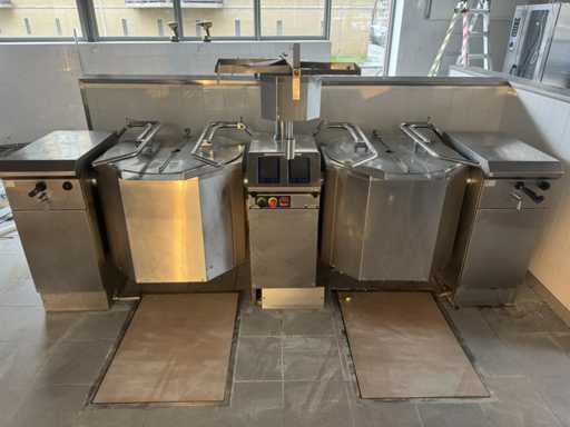 Dieta - Bouilloire électrique double basculante avec unité de batteur (C)