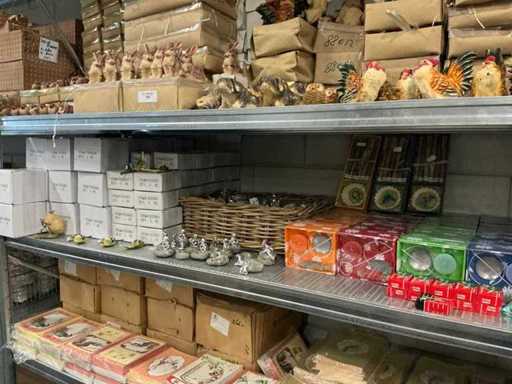 Partij diverse decoratie beeldjes/overige (613x)