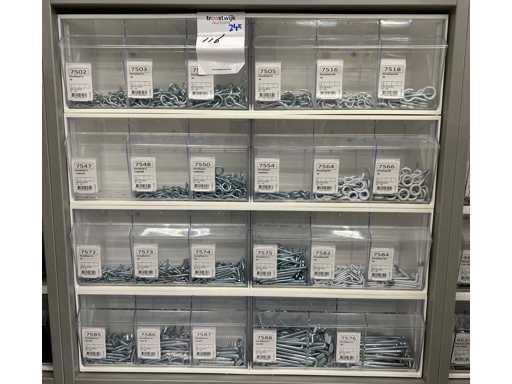 Partia oczek ?rubowych ocynkowanych, kciuki ?rubowe