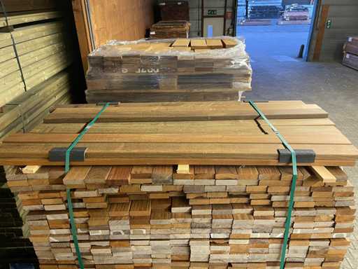 Ipé Country Grade planken geschaafd 650-1250x70x21mm (589x)