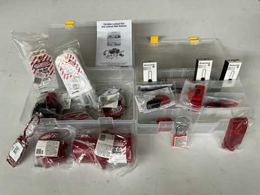 Master Lock Lockout kit in koffer