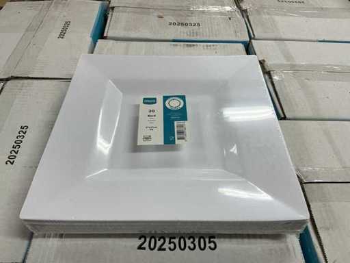 Partij Depa borden 27x27cm (2800x)