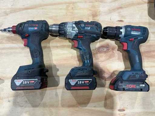 Bosch-Schraubenbohrer (3x)