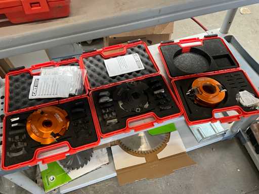 CMT various Milling Heads (3x)