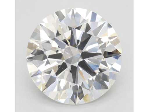 Diamant tăiat strălucitor certificat 3,04 carate