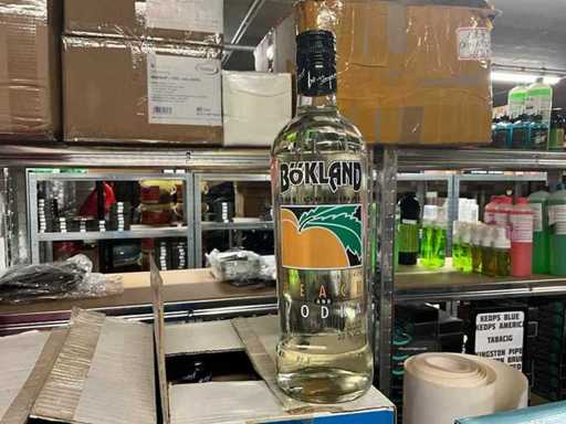 Bökland Vodka liqueur peach (48x)