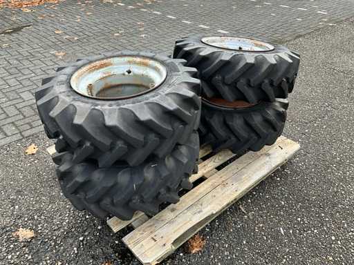 2x Set Dubbellucht Wielen