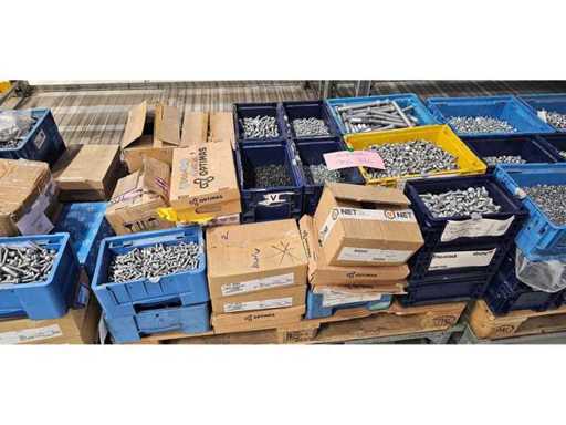 Mischpalette div. Schrauben und Muttern