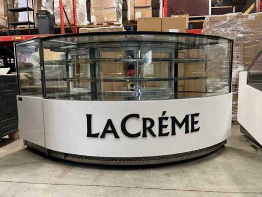 SEVEL - barokowy nowy suchy wypiek 600, barokowy nowy V-R 1600 P - 2-częściowa gablota wystawowa na ciasta