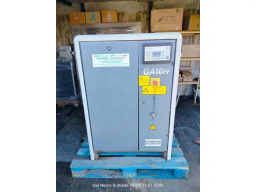 Atlas Copco GA10FF Silenced Compressor 10 bar