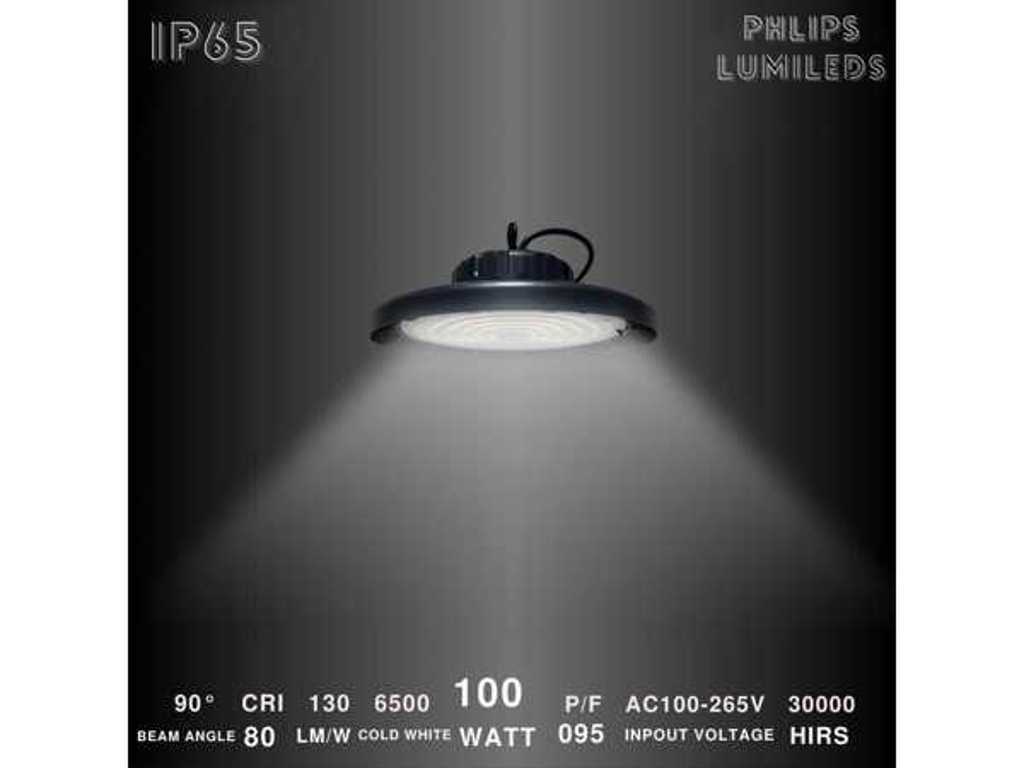 50 x High Bay UFO 100W Lumileds Philips SMD 6500K