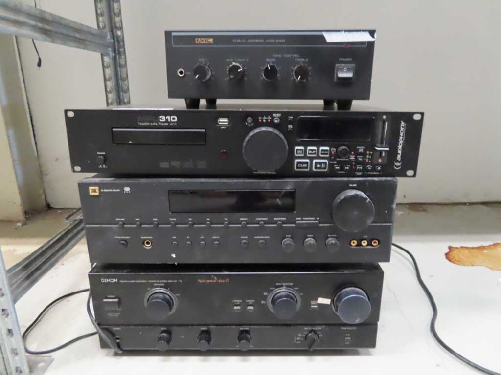 Audioapparatuur (4x)