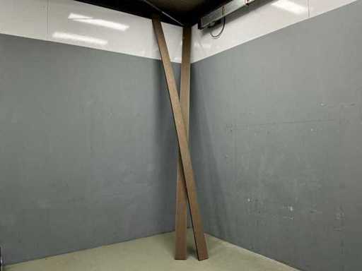 Plinthes en bois 402 cm (10x)