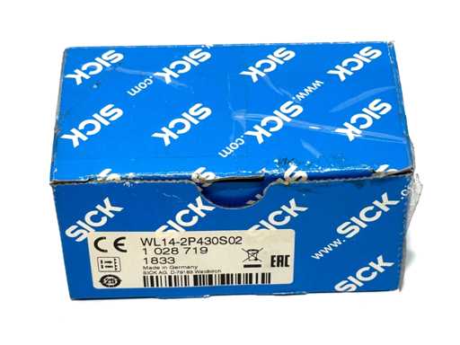 SICK - WL14-2P430S02 - Sensor