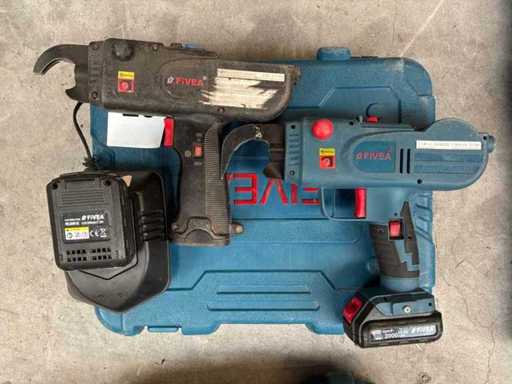 FIVEA RT308 Bezprzewodowa maszyna do plecenia (2x)