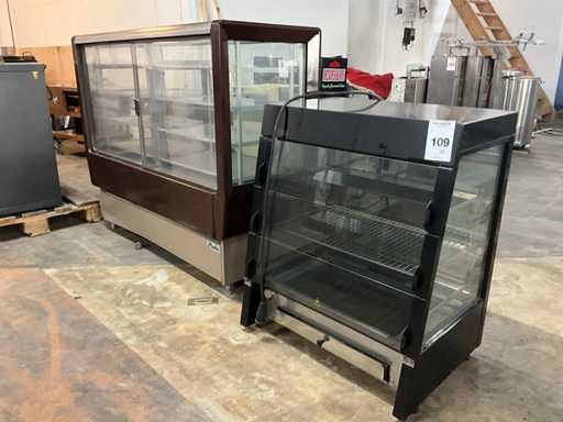 Warming & cooling display case