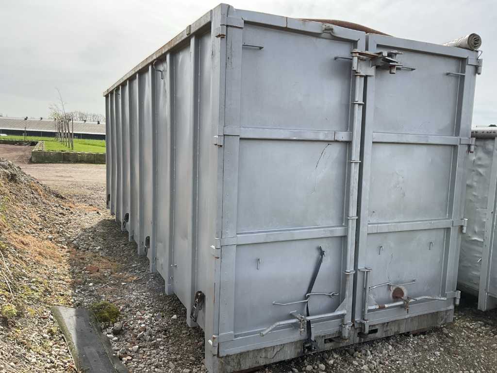 40m3 Outlet container "hook and cable system"