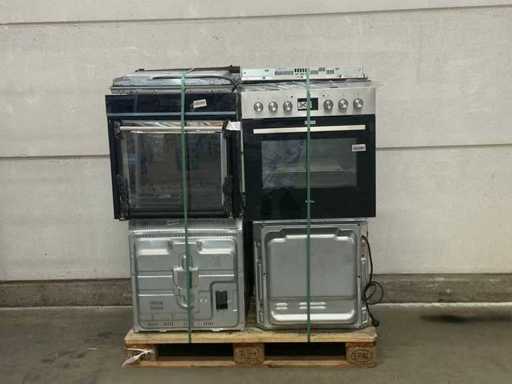 Bosch, Bauknecht, Beko, Siemens - White goods - Return household - Stoves incl. hotplates (4x)