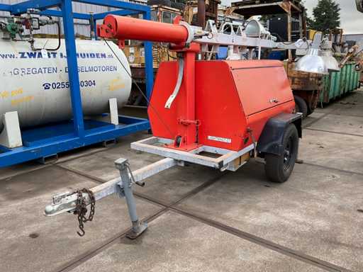 Terex / Amida AL4000 Mobiele lichtmast met generator