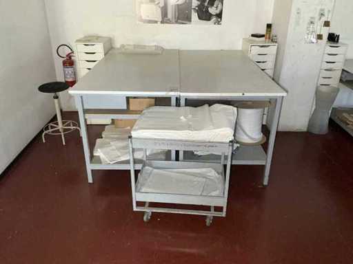 Double poste de travail