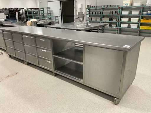 Rvs werktafel
