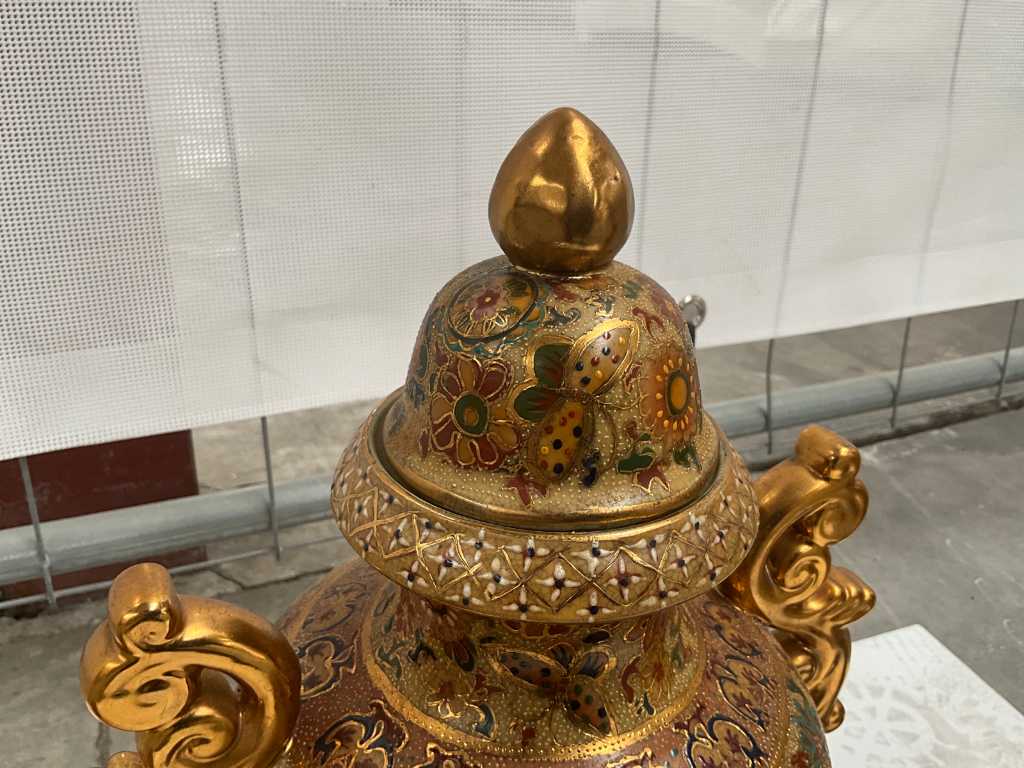 Stamped Japanese Porcelain Art Set