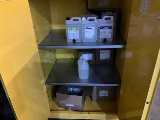 Justrite Sure-grip Fireproof cabinet