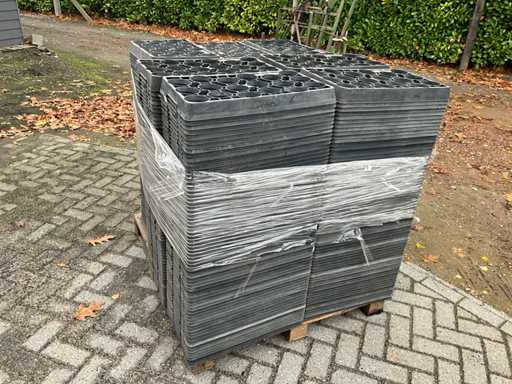 pallet plantentrays (3x) - 4500st - professioneel kwekersmateriaal