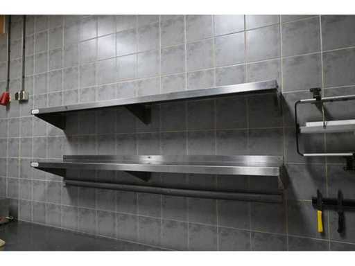 Vogue RVS Wandschap (2x)