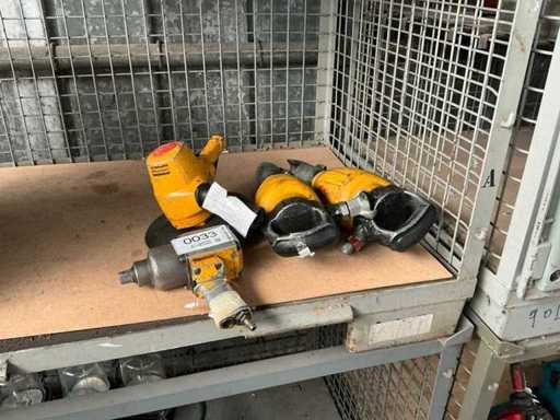 Atlas Copco Konvolut von Druckluftgeräten (4x)