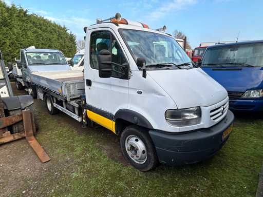 Bedrijfswagen met kraan