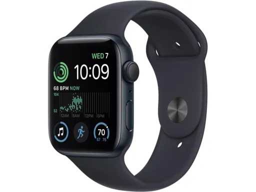 Apple - SE - Smartwatch GPS Midnight Aluminium