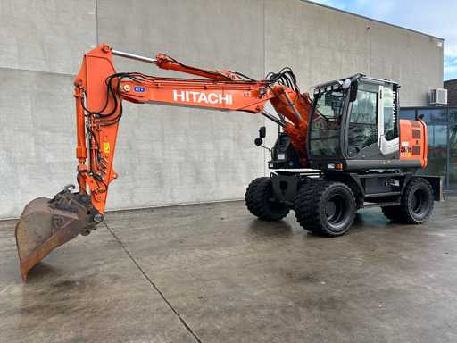 Hitachi - 2012 - ZX145W-3 - Pelle à roues