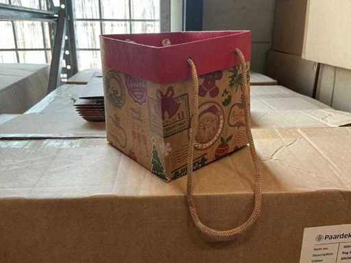 Partij Bags Santa’s mail 13x13x13cm (2880x)