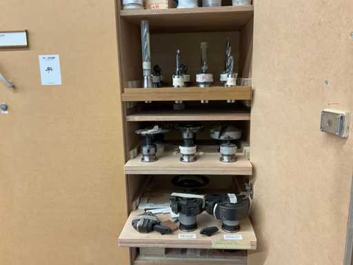 Partij freesgereedschap