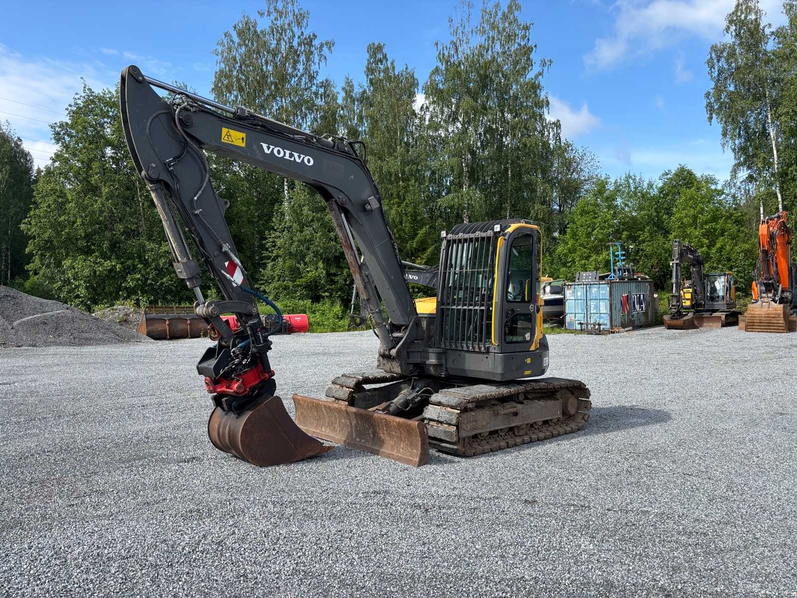 Bandgrävare Volvo ERC88D