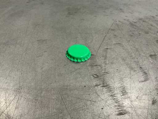 Bouchon de bière vert 26mm (8500x)