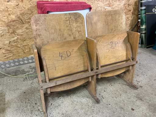 Theatre chair 2-seater