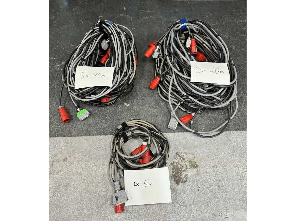 Cablu de control cu conexiune Harting, 5m