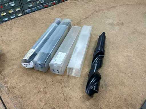 DIN 345 Type N HSS Twist Drill with Morse Taper 53.00 mm