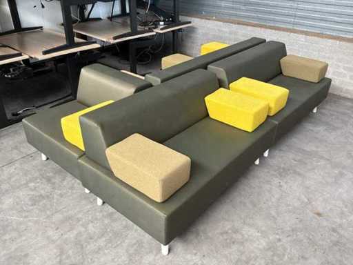 Vepa Modulaire wachtkamerbank