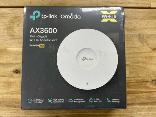 TP-Link Omada EAP660 HD multi-gigabit wi-fi 6 access point