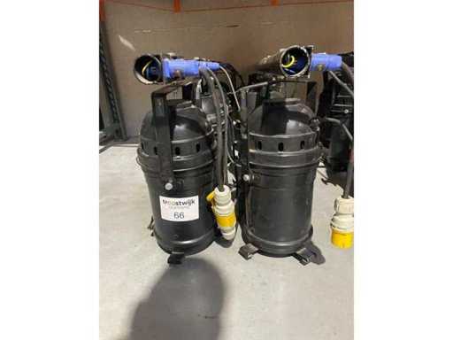 Barres rondes - réglage ACL 110v - Projecteur par