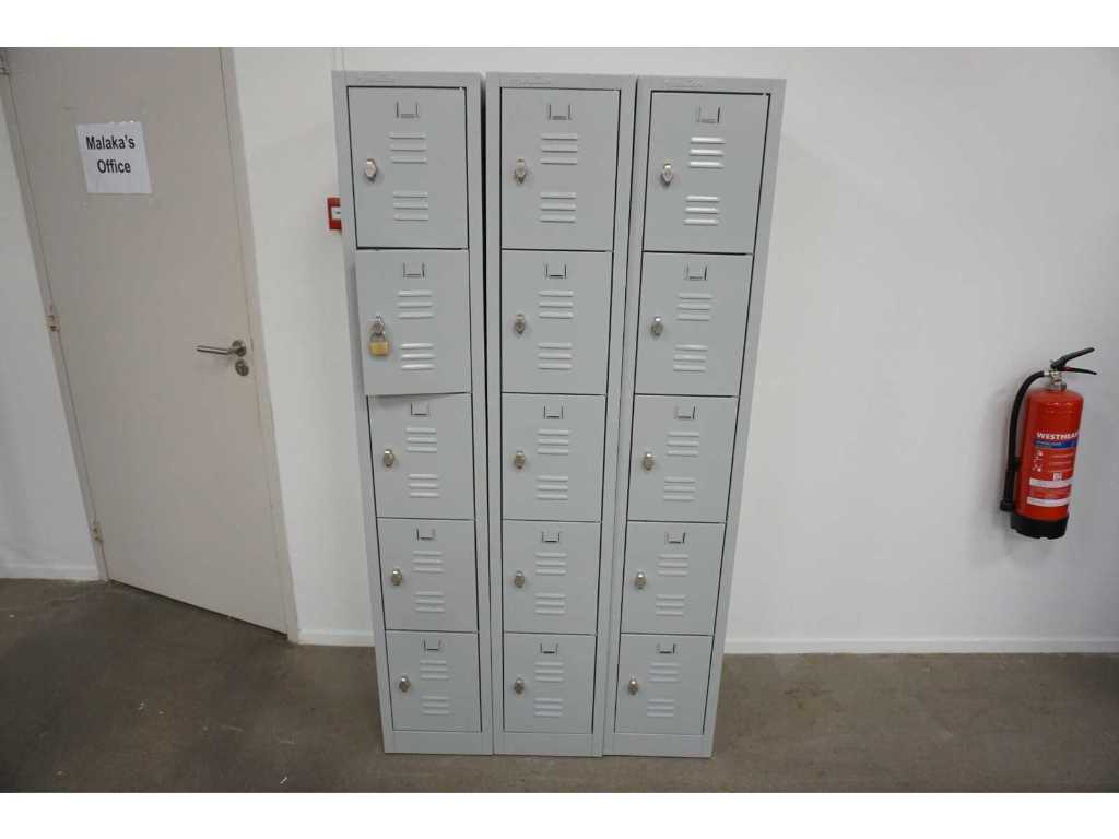 Manutan - locker cabinet (3x)