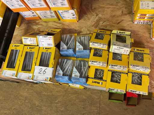 17 boîtes de bougies et de bouchons d’impact