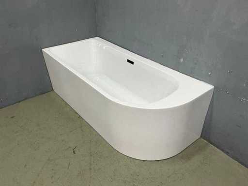 Corner bath 180 x 80 cm