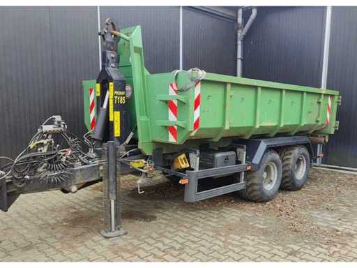 2022 Pronar T185 Container haakarm aanhanger met 4 containers