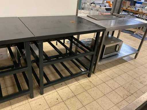 Tavolo di imballaggio in metallo