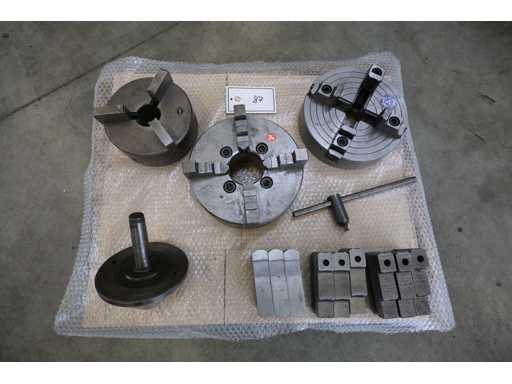 FORKHARDT, RÖHM, WALTER  Planscheibe, Dreibackenfutter, Spannbacken 